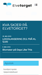 Mobile Screenshot of elvetorget.no